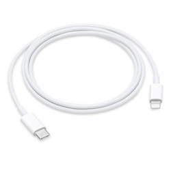 Câble APPLE USB-C vers Lightning 1M ORIGINAL APPLE MQGJ2ZM/A NOUVEAU OUVERT