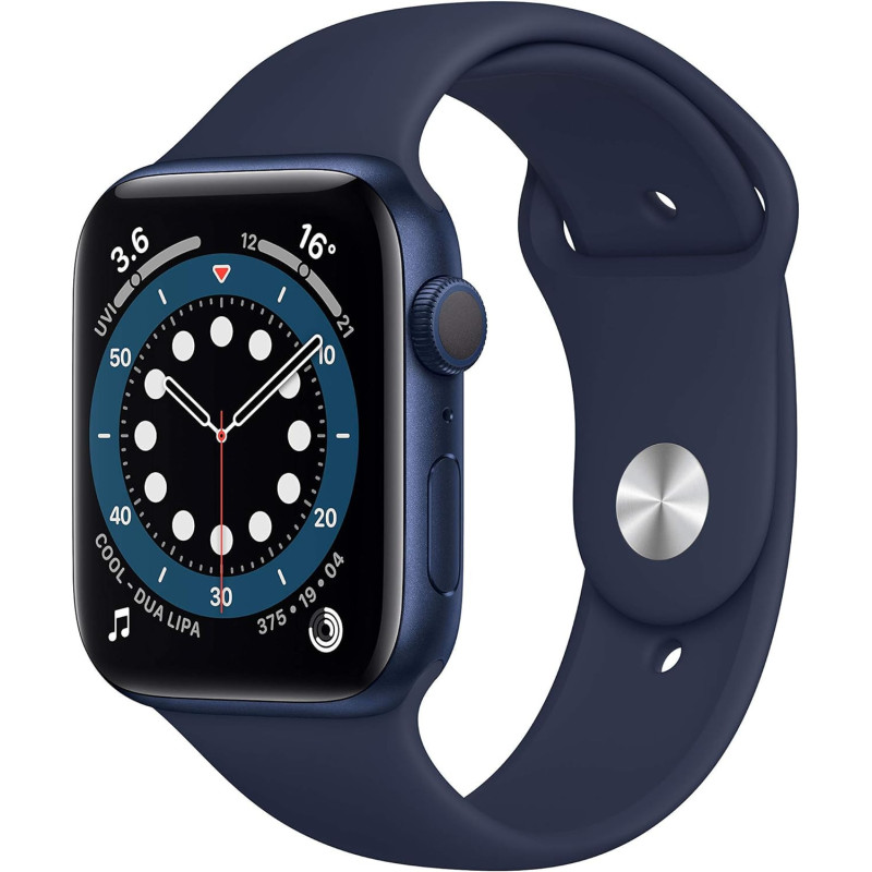 Apple Watch Series 6 44 mm Aluminium Blau WENIG GEBRAUCHT Apple Watch Series 6 44 mm Aluminium Blau WENIG GEBRAUCHT