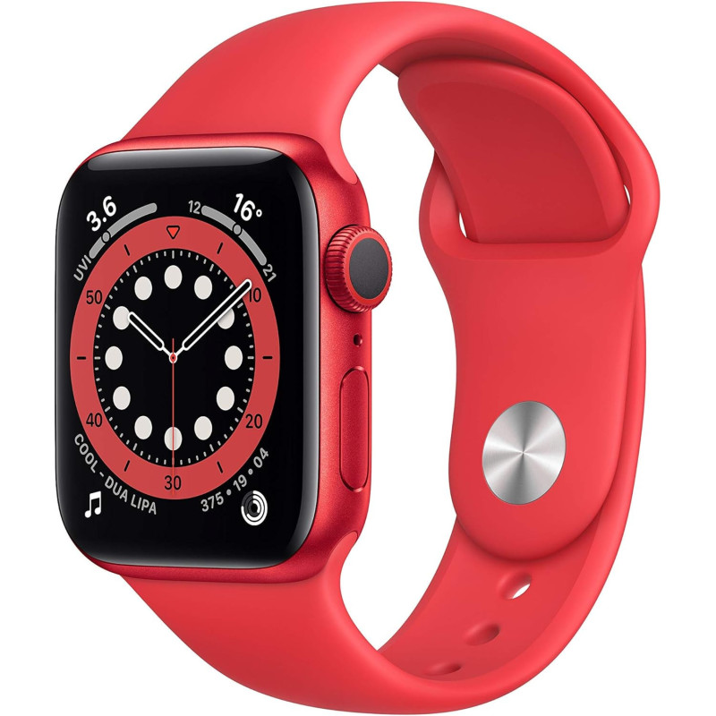 Apple Watch Series 6 44mm Red Aluminum GENTLY USED Apple Watch Series 6 44mm Red Aluminum GENTLY USED