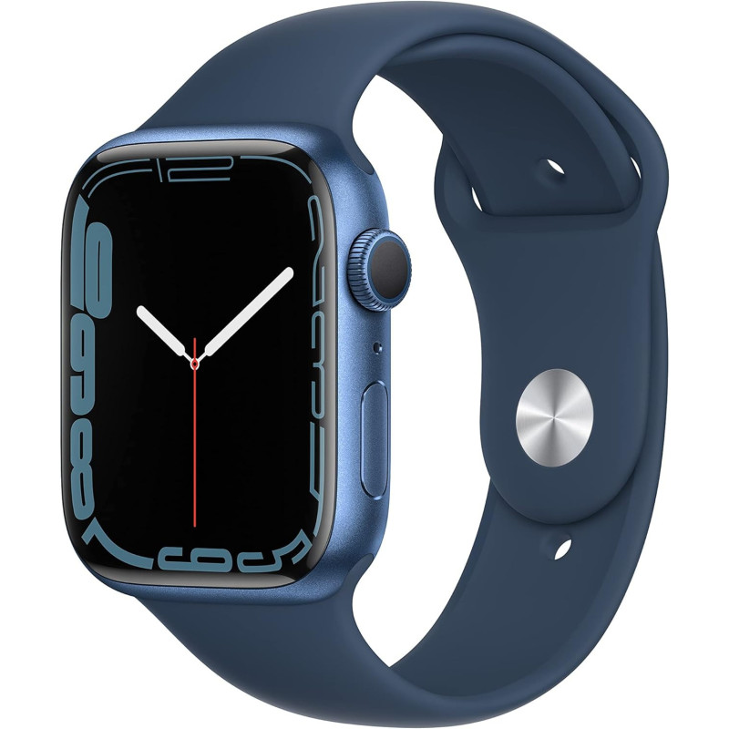 Apple Watch Series 7 45mm Aluminium Bleu PEU UTILISÉ Apple Watch Series 7 45mm Aluminium Bleu PEU UTILISÉ