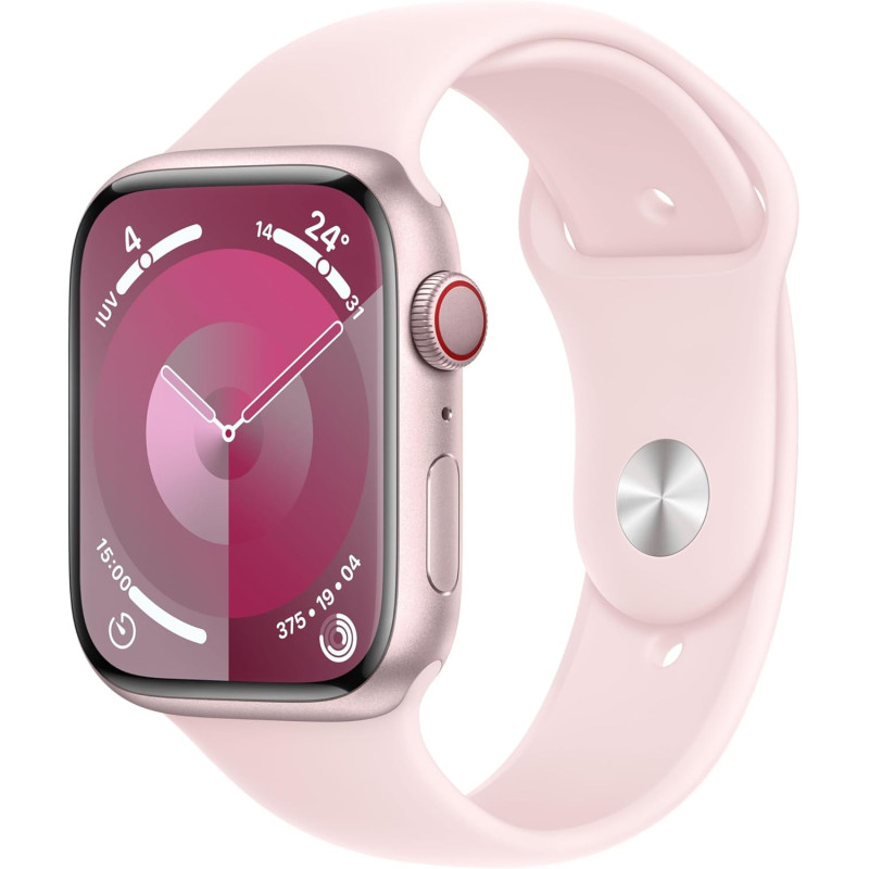 Apple Watch Series 9 (GPS + Cellular) 41mm Pink Aluminum GENTLY USED EXCELENTES