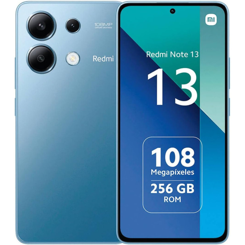 Xiaomi Redmi Note 13 8GB 256GB Azul NUEVO Xiaomi Redmi Note 13 8GB 256GB Azul NUEVO